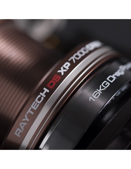 Carrete CINNETIC Raytech DS XP 7000 CRBK | El Pescador de Raos