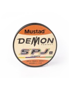 Trenzado Mustad Demon SPJ 8x 300mts | El Pescador de Raos