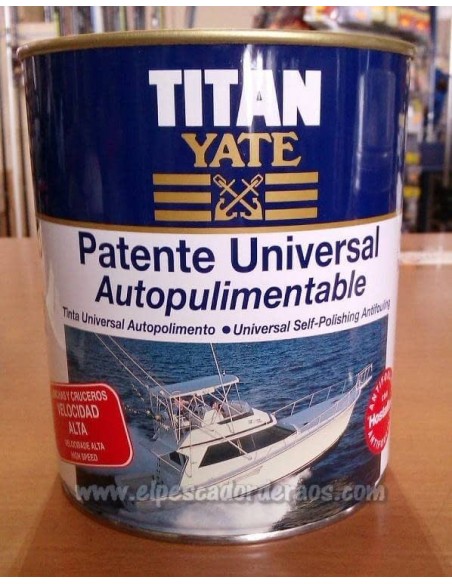 Patente Autopulimentable Titan Alta Velocidad
