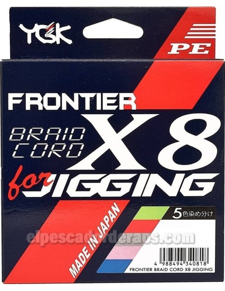 Trenzado Ygk Frontier Braid Cord X8 For Jigging