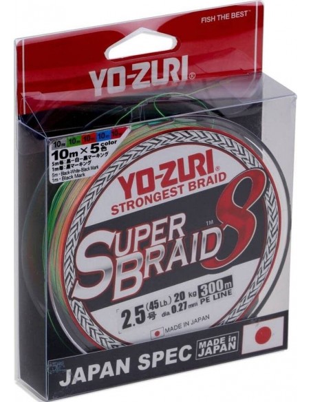 Trenzado Yo-Zuri Super Braid 8