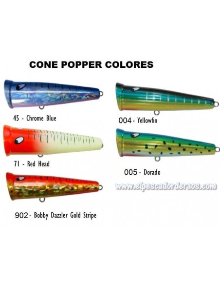 Gillies Cone Popper 90 | El Pescador de Raos