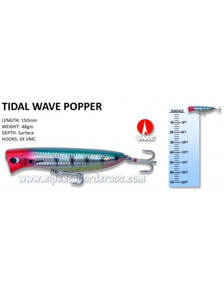 Gillies Tidal Wave Popper 150