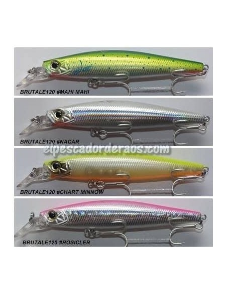 Spanish Lures Brutale 120mm 26,3gr | El Pescador de Raos