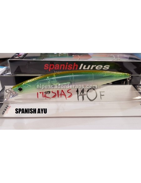 Spanish Lures Mesias 140mm 26gr | El Pescador de Raos