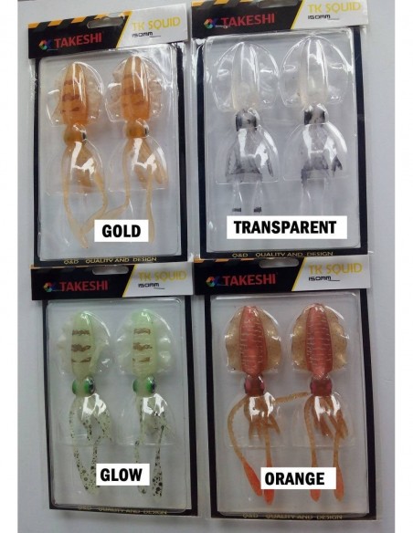 Vinilo Calamar TAKESHI TK SQUID 150mm | El Pescador de Raos